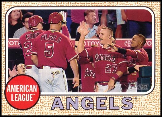 266 Los Angeles Angels Team Card